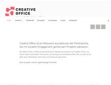 Tablet Screenshot of creative-office.org